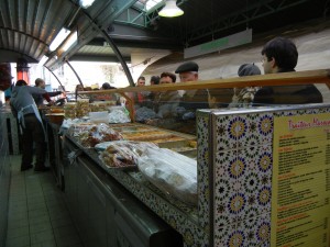 Moroccan food at Enfants Rouges