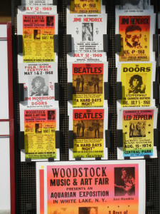 Booksellers concert posters