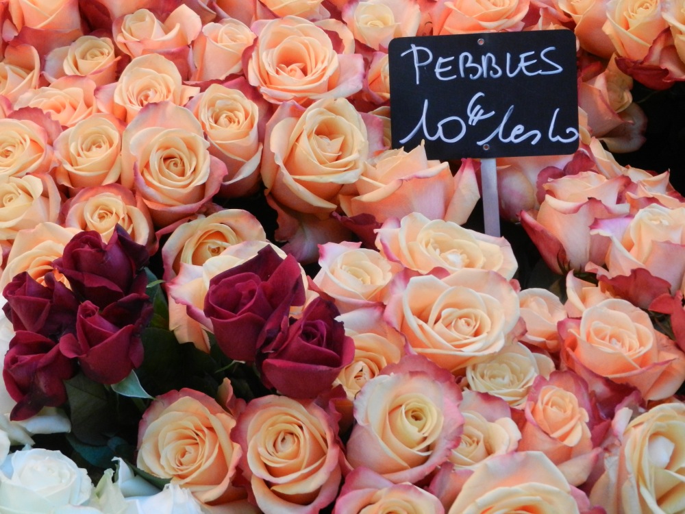 flowers in Paris market