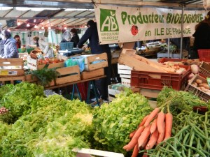 Batignolles organic market Paris