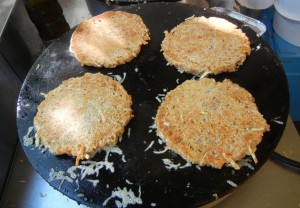 Batignolles market potato pancakes