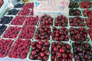 local cherries Stanley Park