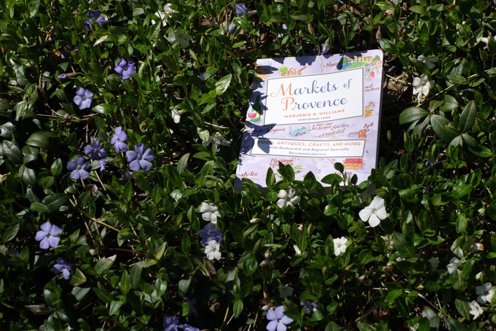 Markets of Provence book in flowers