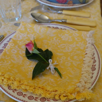 Thanksgiving place setting