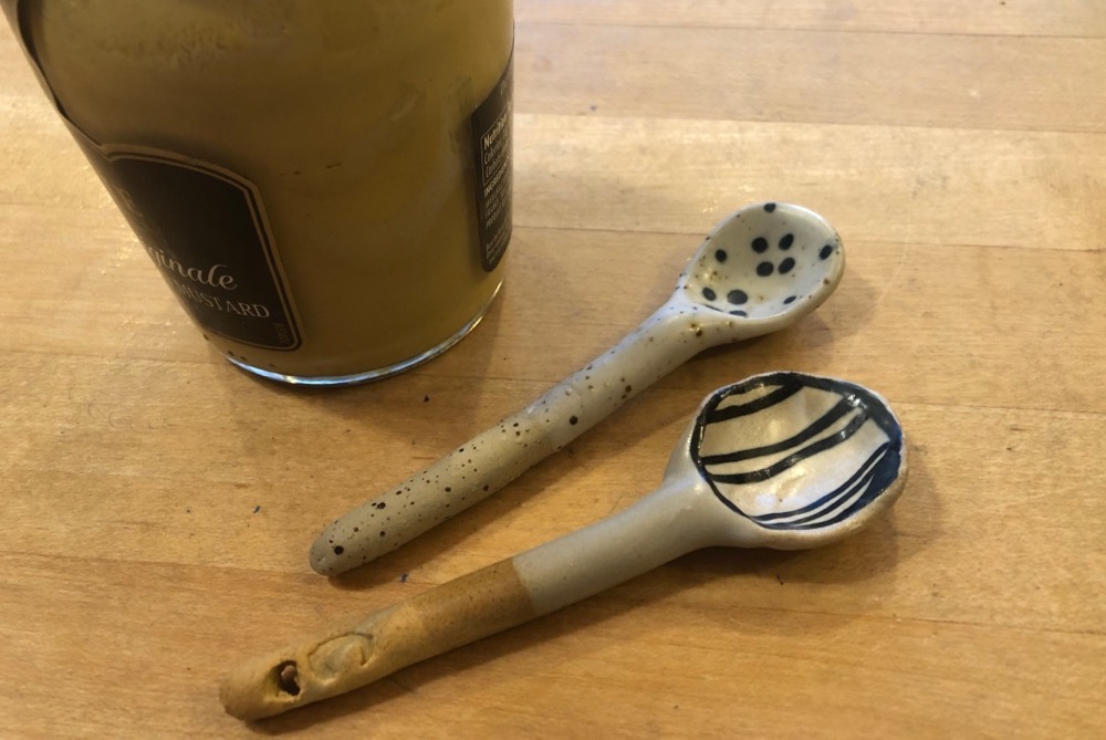 ceramic spoons Alsace