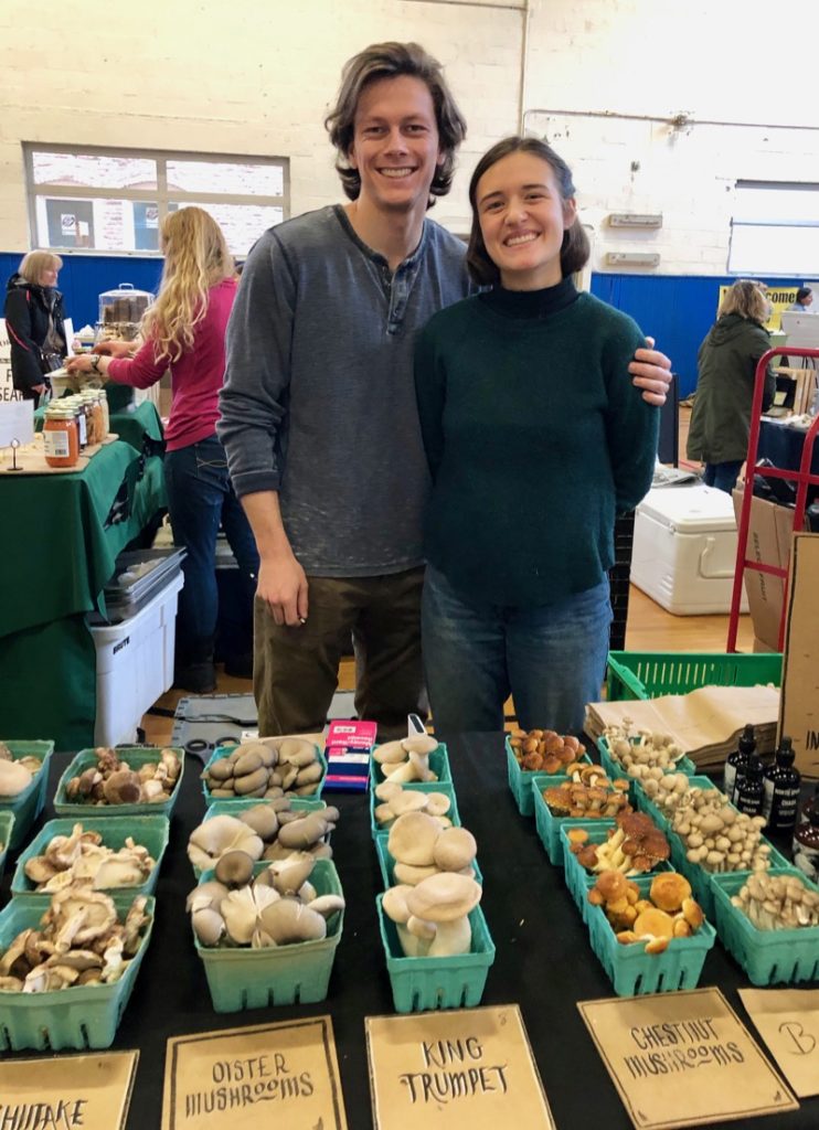 North Spore mushroom vendors